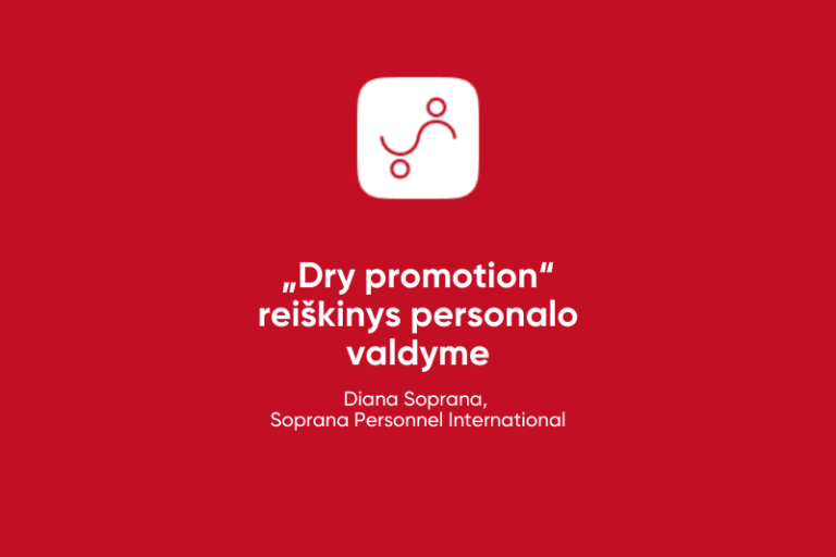 Dry promotion